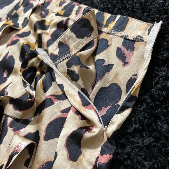 NASTY GAL Leopard Mini Wrap Skirt NWOT - Picture 7 of 7